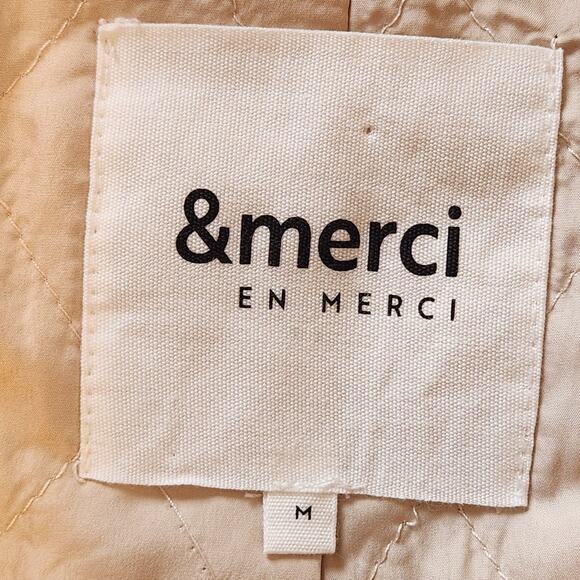 &merci Barn Coat Super Soft Plaid Jacket, Pea Coat style, 2 button Shacket Sz M - Picture 3 of 9